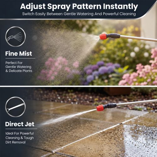 Garden Pressure Sprayer  5L / 8L  Portable Hand Pump Chemical Weed Spray Bottle — image 6
