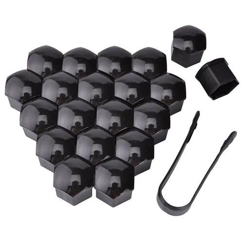 17mm/19mm/21mm 20Pcs Alloy Wheel Nut Bolt Covers Caps Universal Set For Any Car