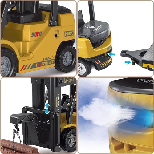Mostop RC Forklift with Carrier Slab Construction Toy,1/24 Remote Control Forkl — image 5