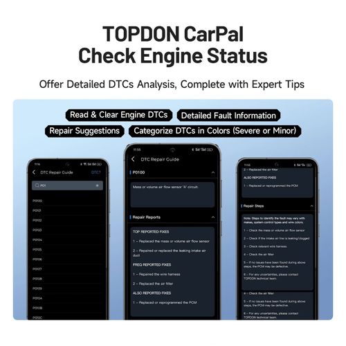 2026 NEW TOPDON Carpal-E Bluetooth Full System Car Diagnostic Tool OBD2 Scanner — image 7