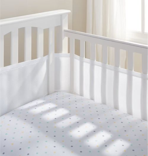 BreathableBaby Breathable Mesh Liner For Cot Beds Covers 4 Sides — image 2
