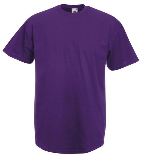 Fruit of the Loom Plain Blank Mens Mans Cotton Tee Shirt Tshirt Value T-Shirt