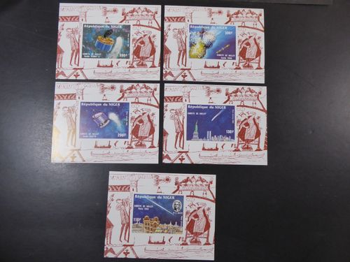 Space travel, TOP collection of imperforated series, blocks and special block series, **/MNH — image 13