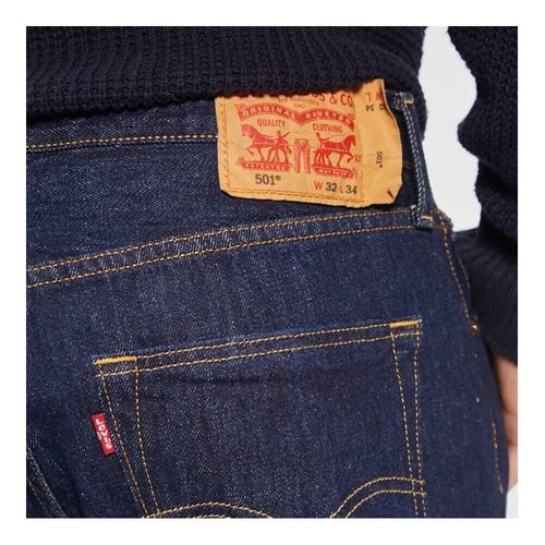 Levi's® 501 Original Regular Fit Mens Jeans Onewash Blue (Clearnce stock) — image 8
