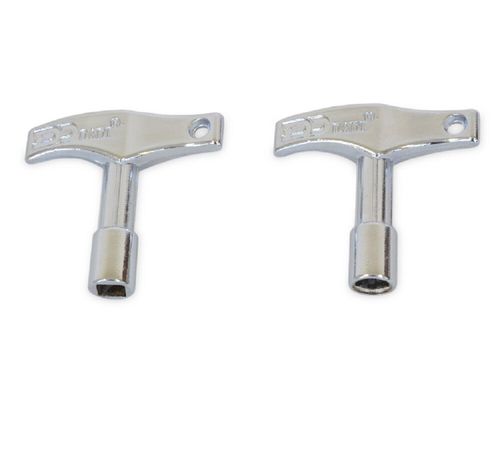 2 DRUM KEYS percussion square hexagonal key drums skin skins tuning — image 1