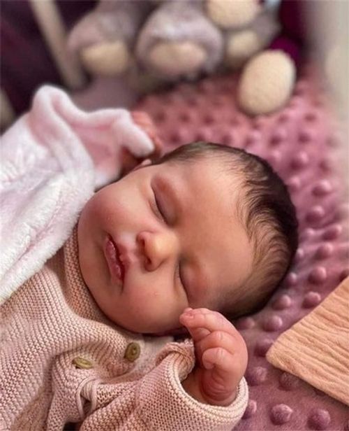 Zero pam Full Silicone Baby Doll 20 inch Reborn Baby Dolls Silicone Full Body, 