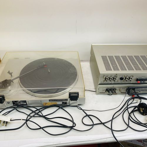 Vintage JVC L-A10 Turntable A-K10 Amplifier T-K10L Tuner Stereo System Grade C — image 5