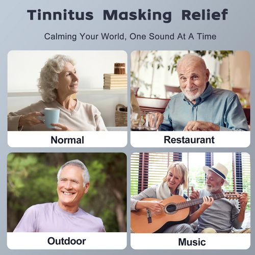 Ceretone Hearing Aids Torch Rechargable Invisible Comfortable ITC Ear Loss Aid — image 8