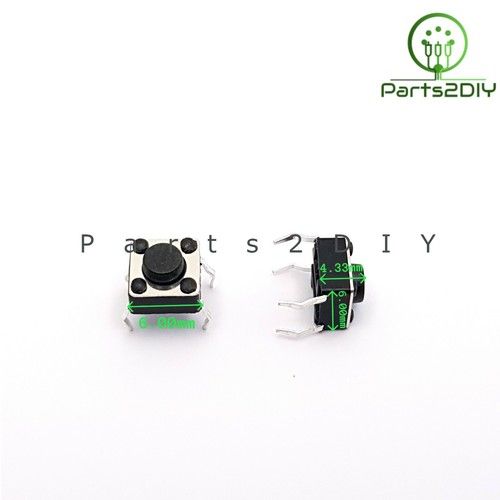 Micro Push Button Switch 4.3mm-12mm SPST Small Mini Momentary Tactile UK