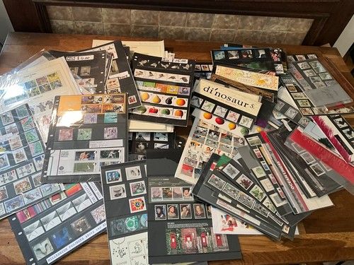 GB discount postage MNH stamps fv £200 PER LOT STOCK PHOTOS SEE DESCRIPTION