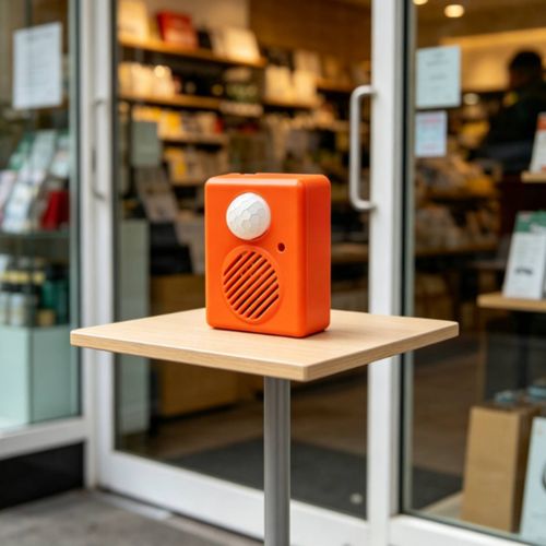 Motion Activated Sound Box USB Motion Sensor Speaker Indoor for Decorators — image 4