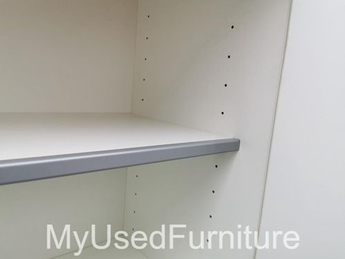 Storage Office Cupboard Lockable with Double Doors and 2 Adjustable Shelves — image 12