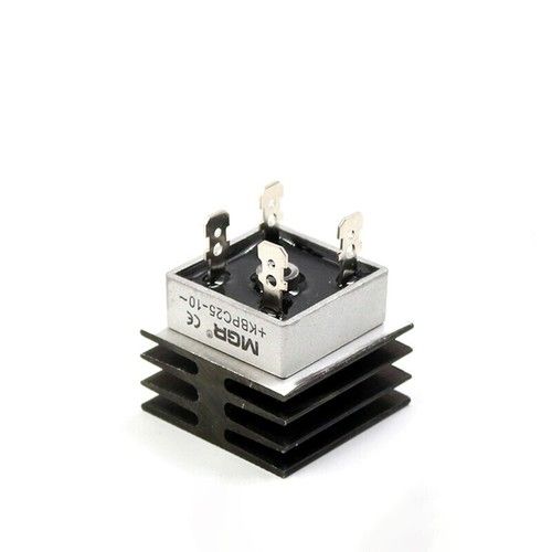Single Phase Bridge Rectifier Heatsink 10A/15A/20A/25A/35A 1000V KBPC3510