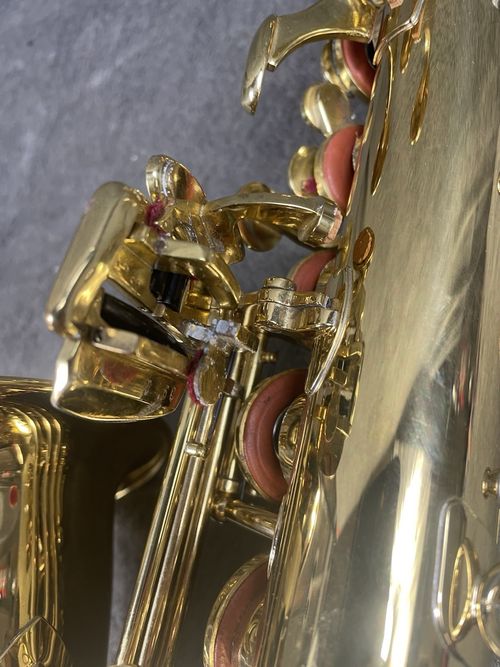 Stagg Alto Saxophone 77-SA With Case Reed Used Read — image 9