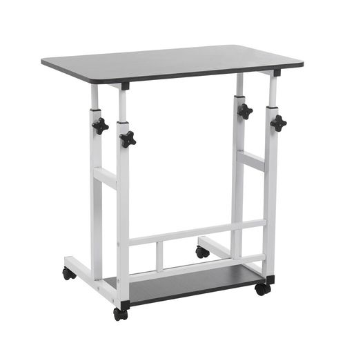 Rolling Notebook Computer Desk Height Adjustable Overbed Sofa Table Laptop Tray — image 7