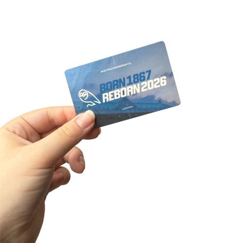 Sheffield Wednesday Football season ticket card stickers — image 3