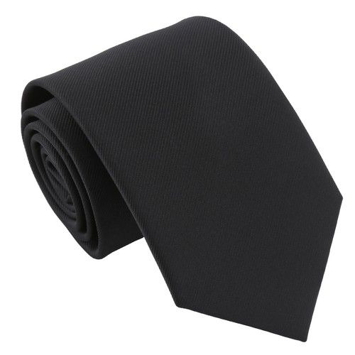 Mens Modern Classic Tie Plain Twill Formal Wedding Prom Business Necktie by DQT