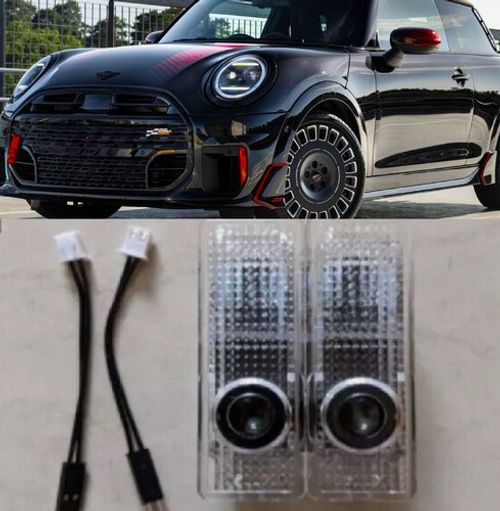Door Entry Puddle Floor LED Lights For F55 MINI Cooper JCW John Cooper Works New