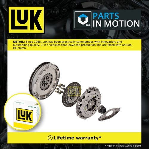 Dual Mass Flywheel DMF Kit with Clutch 600029600 LuK 21204588471 21207594958 New