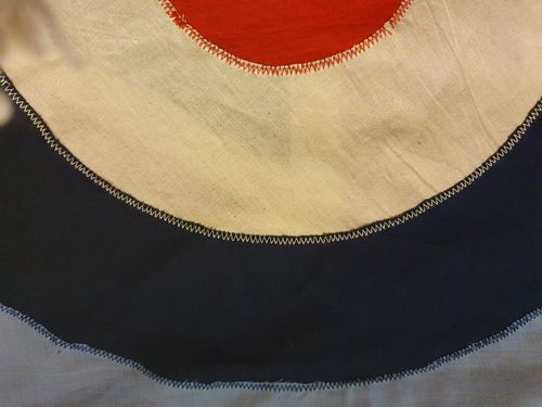 RAF Fully Sewn Embroidered 1 Yard Cotton Ensign Flag with Rope and Toggle — image 5
