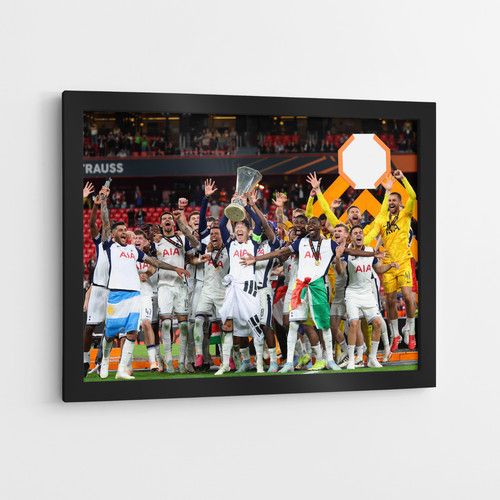 Tottenham Hotspur Europa League Winners - Framed Print