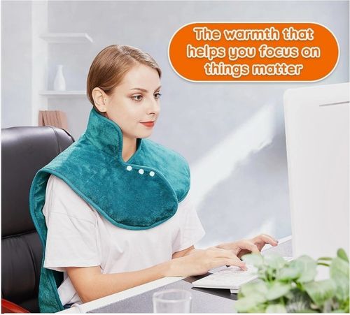Hosome Electric XL Heating Pad for Neck Shoulder Back Warmer Pain Muscle Relief — image 4
