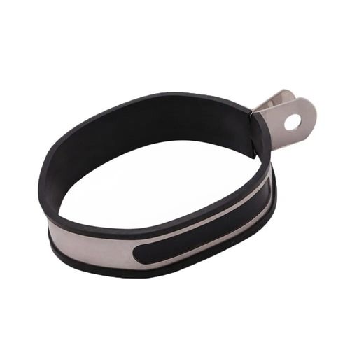 Stainless Motorcycle Exhaust Clamp Mount Bracket Fixed Ring Hanger Support — image 6