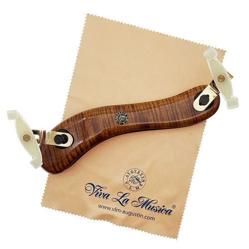 Viva la Musica Violin 4/4 Diamond Shoulder Rest - Dark Maple Wood