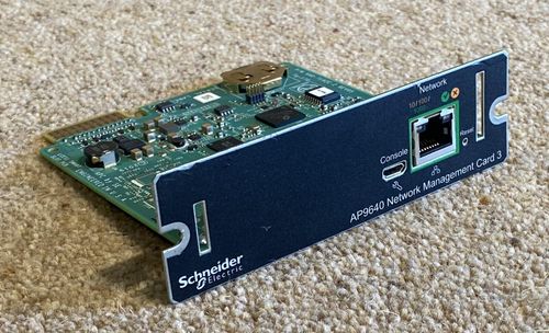 APC AP9640 Network Interface Card NIC for UPS Fully Reset with 12m RTB Warranty — image 2