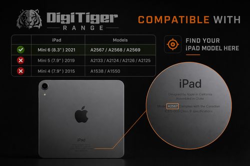 3x Tempered Glass Screen Protector iPad mini (A17 Pro) 8.3" 7th 6th Generation — image 3