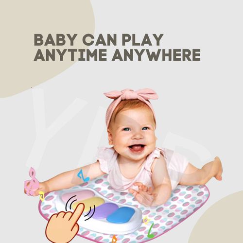 Baby Booster Seat with Music & Toy Tray | Soft Padded Sit Up Chair for Infants — image 3