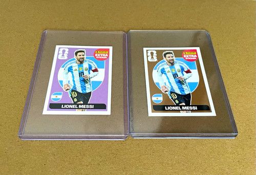 Panini FIFA World Cup 2026 Extra Stickers - Purple and Bronze - Lionel Messi