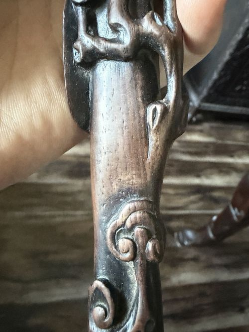 Chinese Rosewood Ruyi Qing China Asian — image 5