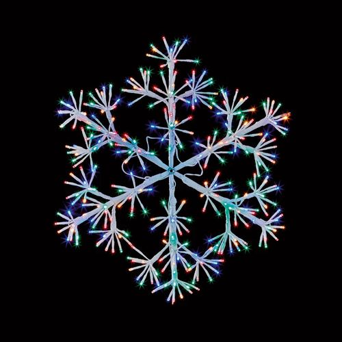 Christmas Silhouette LED Lights Twinkling Starburst Outdoor Xmas Home Decor 64cm — image 7