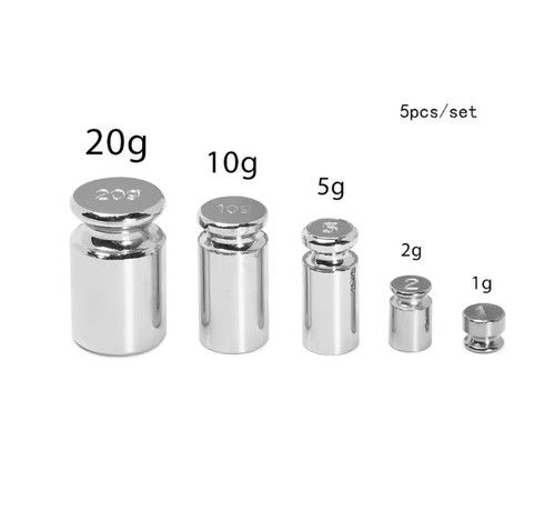50g 100g Scale Weight Chrome Plated Precise Calibration for Digital Scale