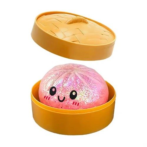 Glitter Dumpling Squishy Toy Mystery Blind Box Bun Stress Relief UK