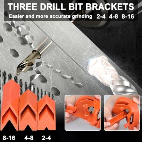 Drill Bit Sharpener High Hardness Drill Bit Grinding Sharpener — image 9