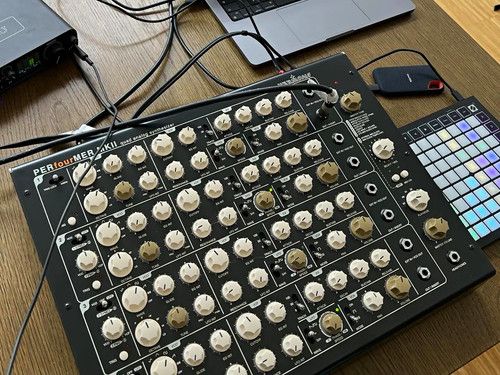 Vermona PERfourMER MKII Quad Analogue Desktop Synthesiser (cv and gate version)
