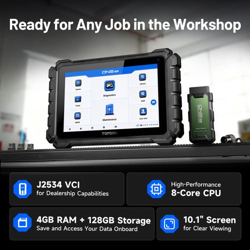 2026 TOPDON ONE Lite OBD2 Car Diagnostic Scanner Tool DoIP 52+Service ECU Coding — image 11