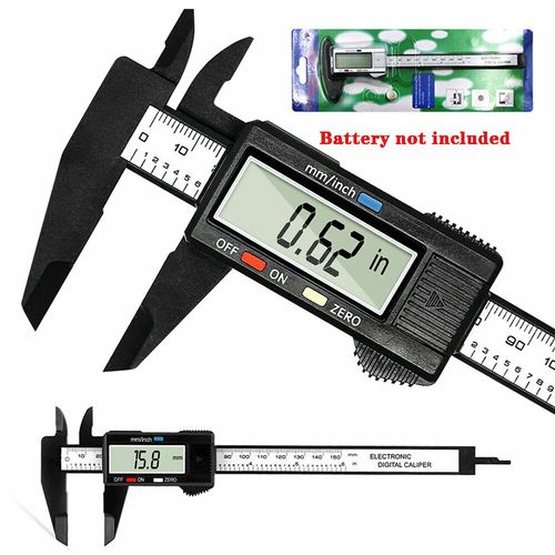 Digital Vernier Caliper Micrometer Electronic Ruler Gauge Meter Measuring Tool — image 1