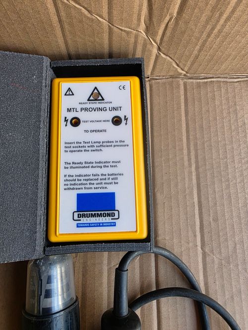 Drummond MTL20B Test Lamp & MTL Prooving unit (Martindale) — image 3