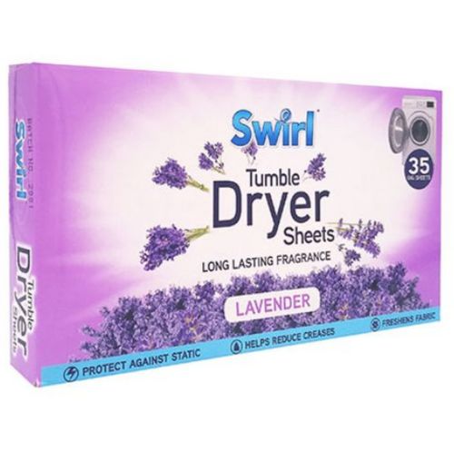Tumble Dryer Laundry Sheets Softening Fabrics 20 Boxes x 35 sheets Lavender — image 1