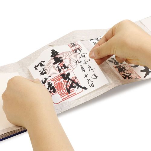 Hokusai Great Wave off Kanagawa Goshuincho Washi Notebook Japanese Stamp Book — image 7