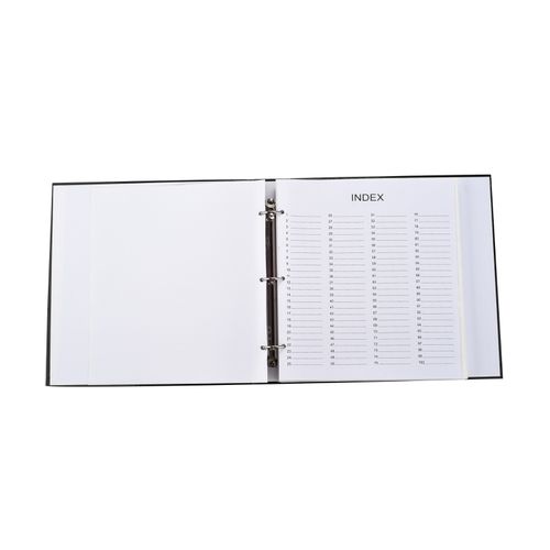Large Black Text Cover Ring Binder Photo Album for 500 Photos 4 x 6'' — image 4