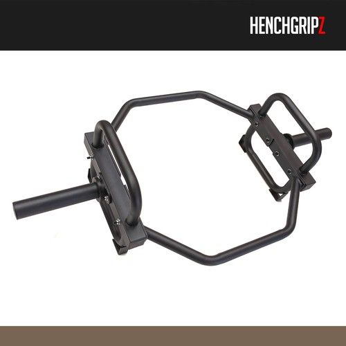 Olympic Trap Bar Deadlift HEX  2" | Shrug Trap Hex Barbell - Weight Lifting Gym 