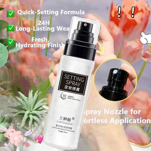Makeup Setting Spray Waterproof Long Lasting Oil Control Fixing Mist — image 4