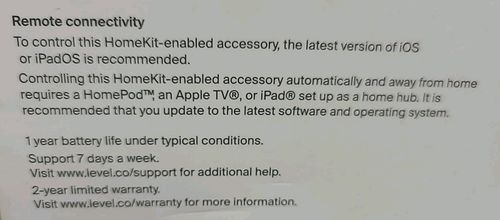 Level Lock Invisible Smart Lock Deadbolt WiFi Bluetooth Apple HomeKit Alexa Ring — image 10