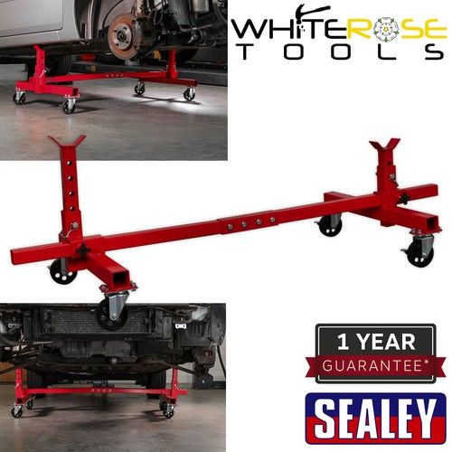 Sealey Vehicle Moving Dolly 2-Post 900kg Lifting Handling Garage Automotive