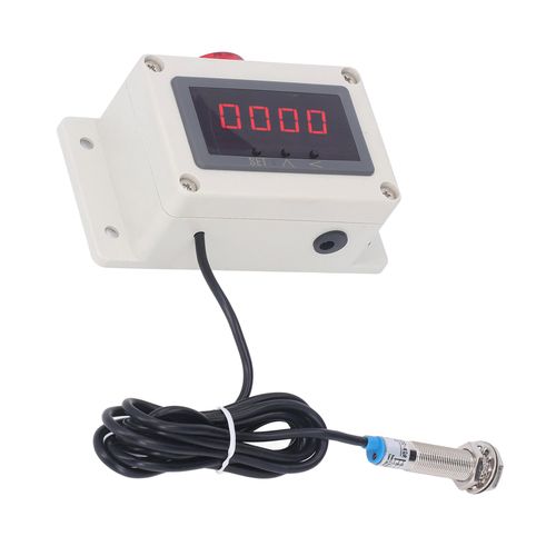 Motor TacHometer Magnetic Induction Hall Sensor Digital RPM Speed Meter☚ — image 14