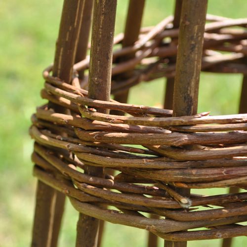 Willow Garden Obelisk Wooden Spiral 1.15m Climbing Plant Support Frame (2) — image 7